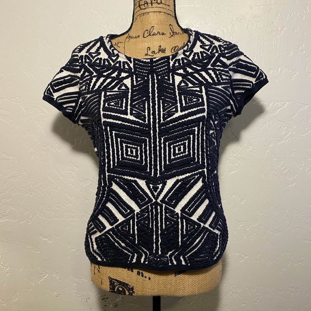 Moth (Anthropologie) thick blouse, size medium.